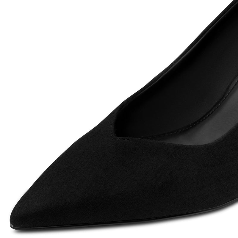Womens Tamaris 22453 Black Block Heels - Black