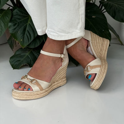Womens Una Healy Ghostbuster Wedge Sandals - Nearly There