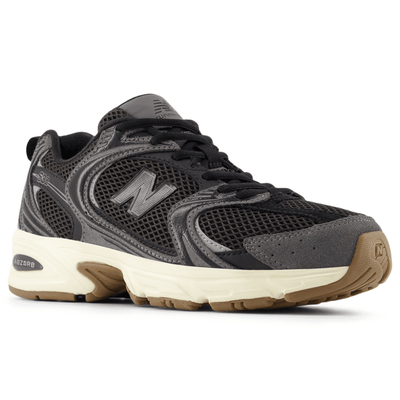 Womens New Balance 530 Trainers in Black with Grey - Black with Grey