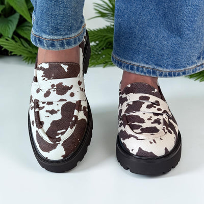 Womens Xti 146255 Cow Loafers - Cow