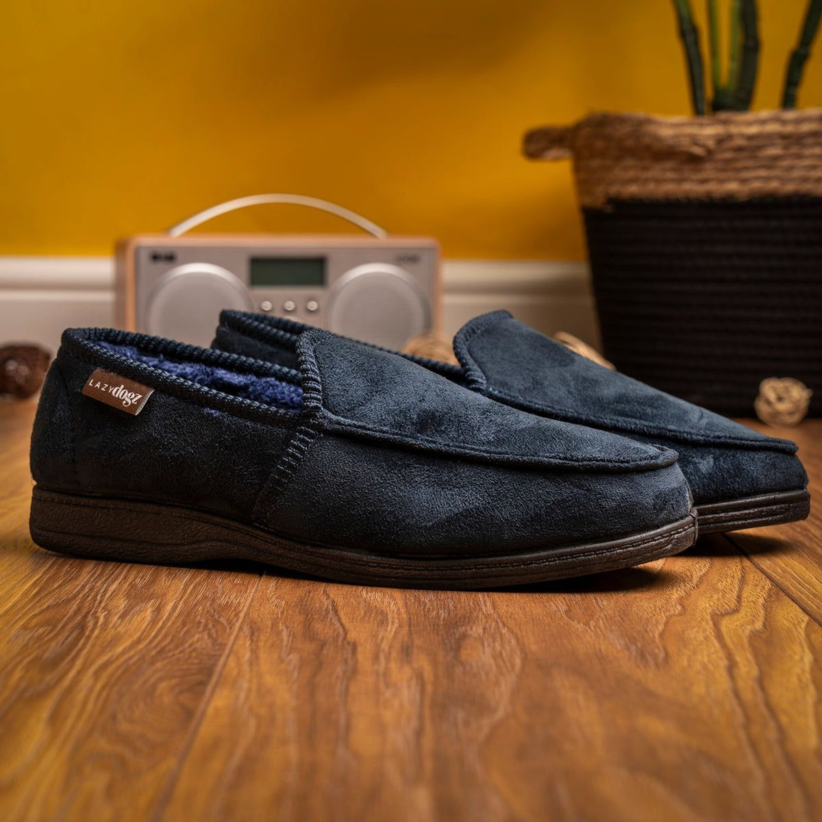Mens Lazy Dogz Eden II Memory Foam Slippers