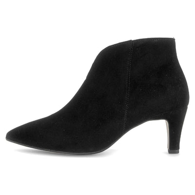 Womens Gabor 8017 Black Ankle Boots - Black