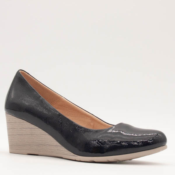 Womens Zanni & Co Ruwais Wedge Shoes - Cobalt