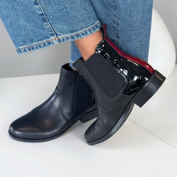 Womens Rieker 77094 Boots - Black