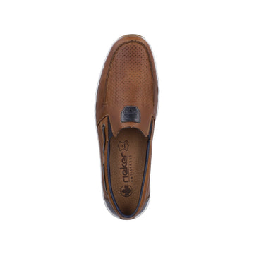 Mens Rieker 08867 Brown Flats - Brown