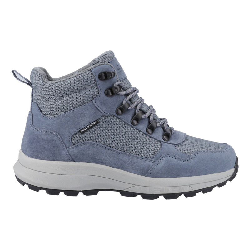 Womens Cotswold Oddington Suede Blue Hiking Boots - Blue