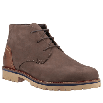 Mens Hush Puppies Moore Lace Up Chukka Boots - Brown