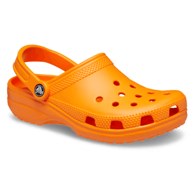Mens Crocs Classic Clogs - Orange Zing
