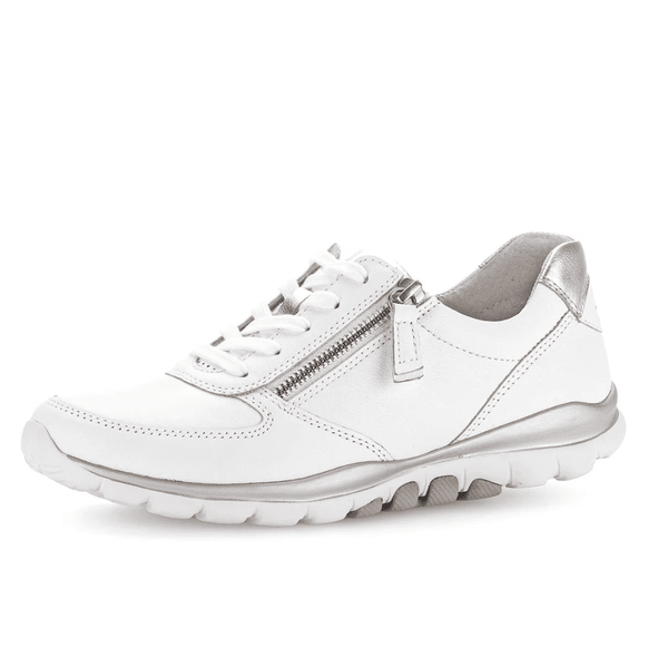 Womens Gabor Rolling Soft Trainers - White