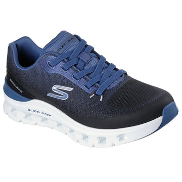 Mens Skechers 233132 Glide-Step Pro Trainers - Black And Navy