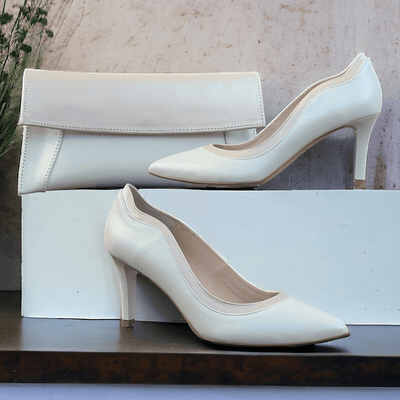 Womens Emis 8369 Off White Pearlized - Ecru Pearl