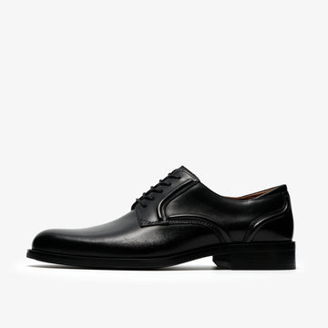 Mens Clarks Craft Remi Formal Lace-up Shoe - Black Leather