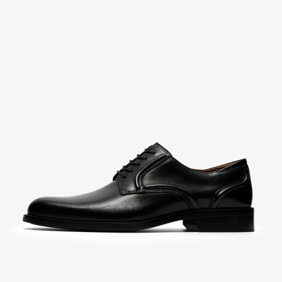 Mens Clarks Craft Remi Formal Lace-up Shoe - Black Leather