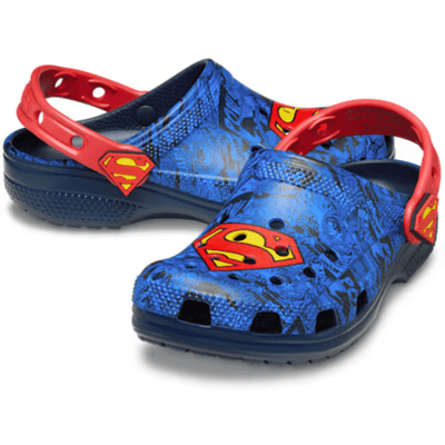 Crocs Kids Superman Classic Clog - Blue