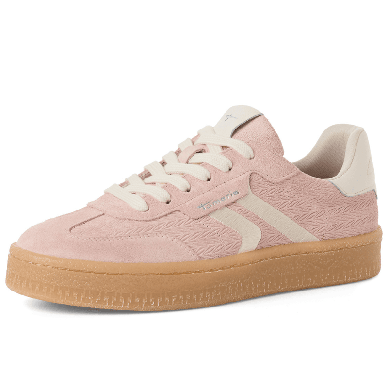Womens Tamaris 23723 Gumsole Trainers - Light Rose