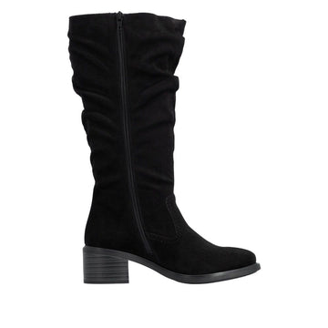 Womens Rieker 74192 Long Boots - Black