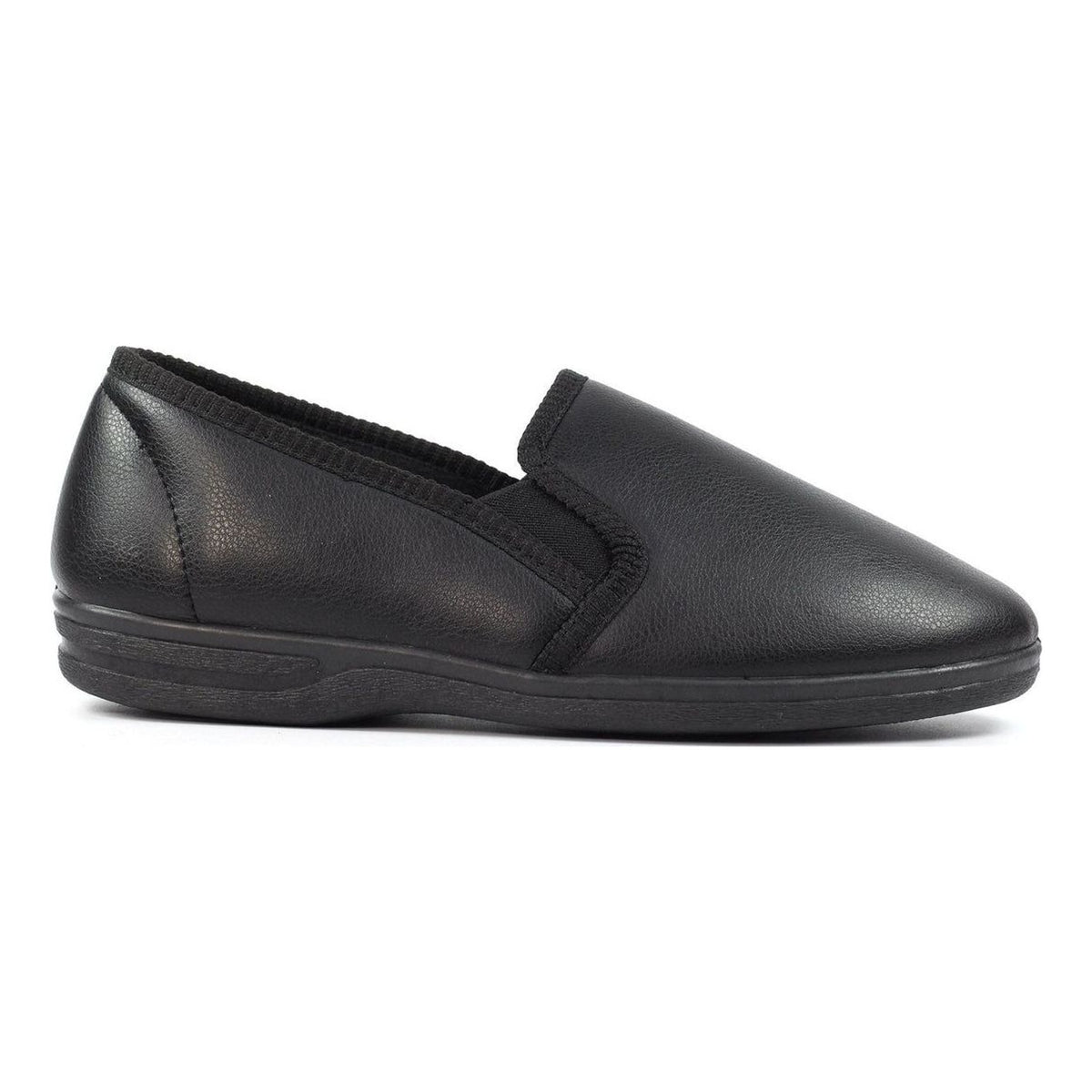 Mens Lazy Dogz Trent II Faux Leather Slippers