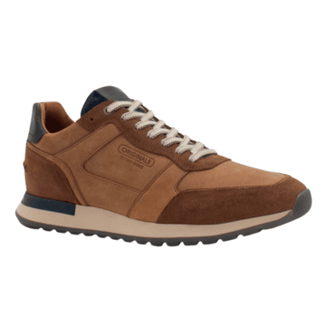 Mens Lloyd & Pryce Mccarthy Lace Up Trainers - Umber