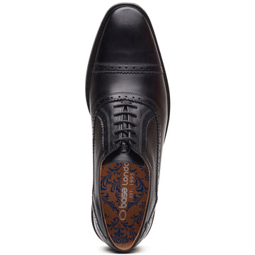 Mens Base London Ascot Formal Lace-up Shoes - Black