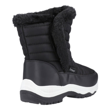 Womens Cotswold Butterrow Snow Boots - Black