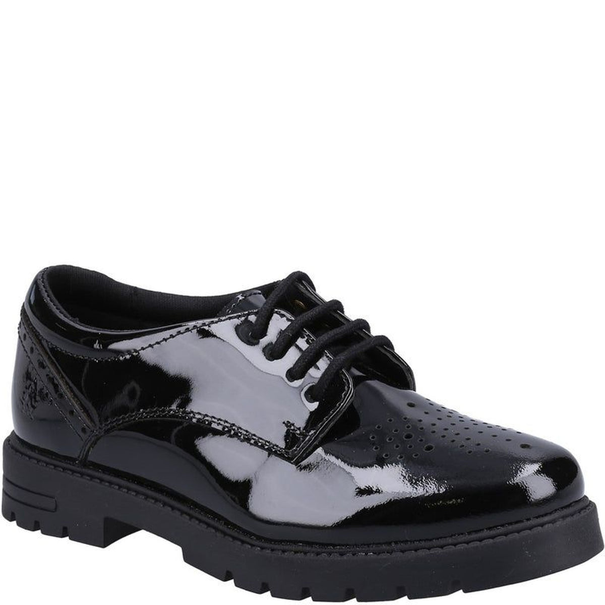 Girls Hush Puppies Jayne Senior School Shoes