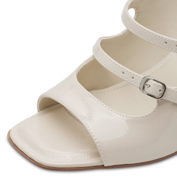 Womens Tamaris 28323 Heeled Sandals - Ivory