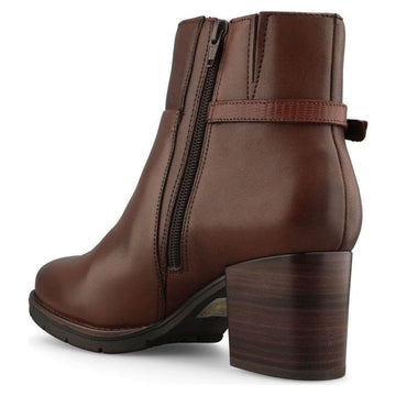 Womens AW26 Dubarry Claire Leather Ankle Boots - Tan