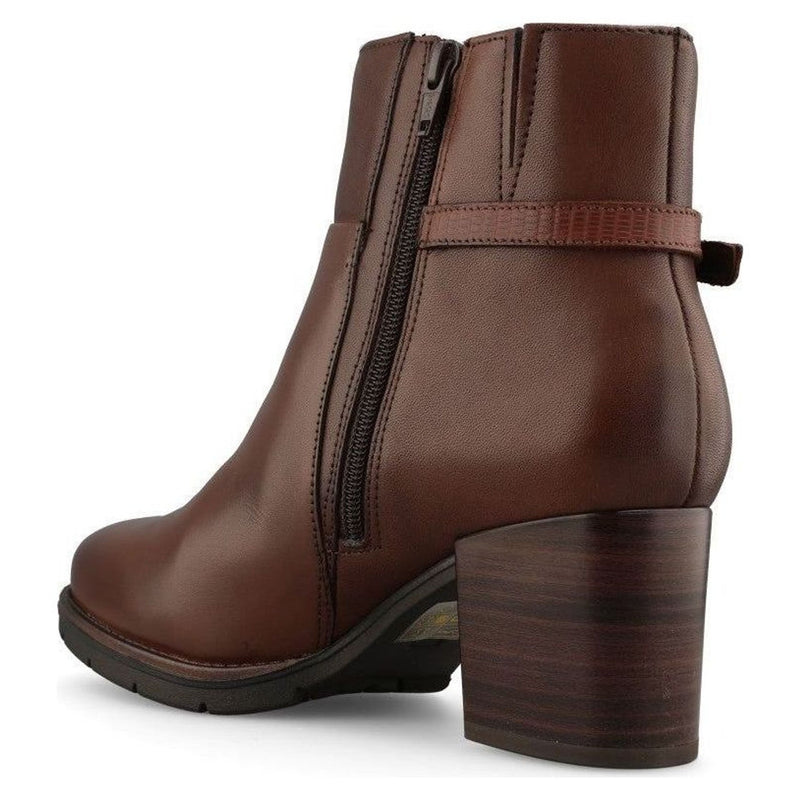 Womens AW26 Dubarry Claire Leather Ankle Boots - Tan
