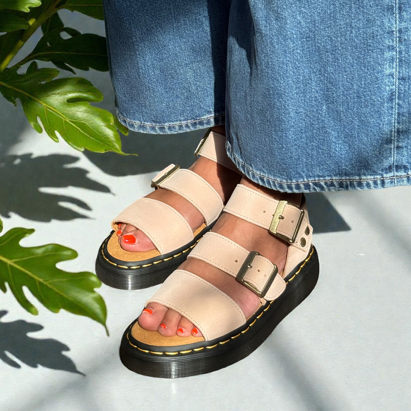 Womens Dr Martens Gryphon Quad Sandals - Pink