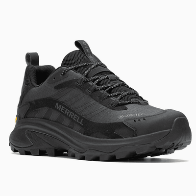 Merrell Mens Moab Speed 2 Gore-Tex Hiking Trainers - Black