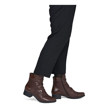 Womens Rieker 78659 Chestnut Boots - Chestnut