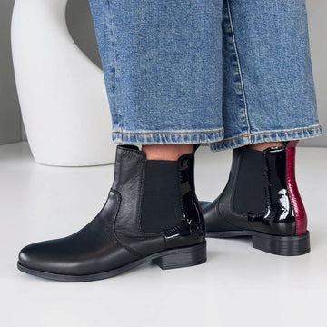 Womens Rieker 77094 Boots - Black