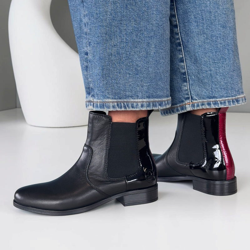 Womens Rieker 77094 Boots - Black
