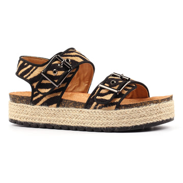 Womens Lunar JLJ011 Black Encode Sandals - Black