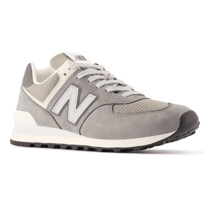 Mens New Balance 574 Mesh Trainers - Slate Grey