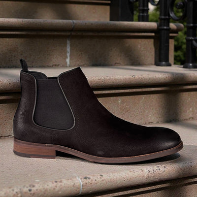Mens Escape Darnhemp Chelsea Boots - Schwarz