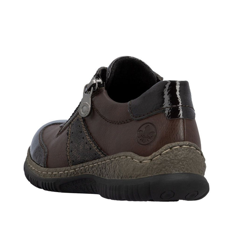 Womens Rieker N3200 Espresso Trainers - Espresso