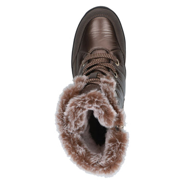 Womens Caprice 26226 Bronze Combi Boots - Bronze Combi