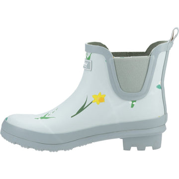 Womens Cotswold Wildflower Ankle Wellingtons - Mint