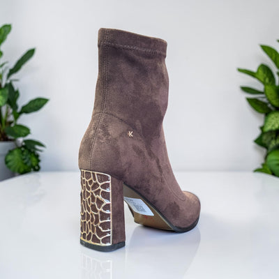 Womens Kate Appleby Lonstowe Stretch Ankle Boots - Bremello Suede