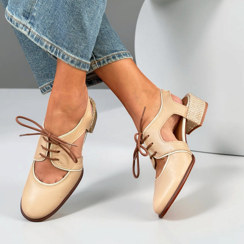 Womens AW26 Nemonic 2383 Colette Nude Slingback Heels - Nude