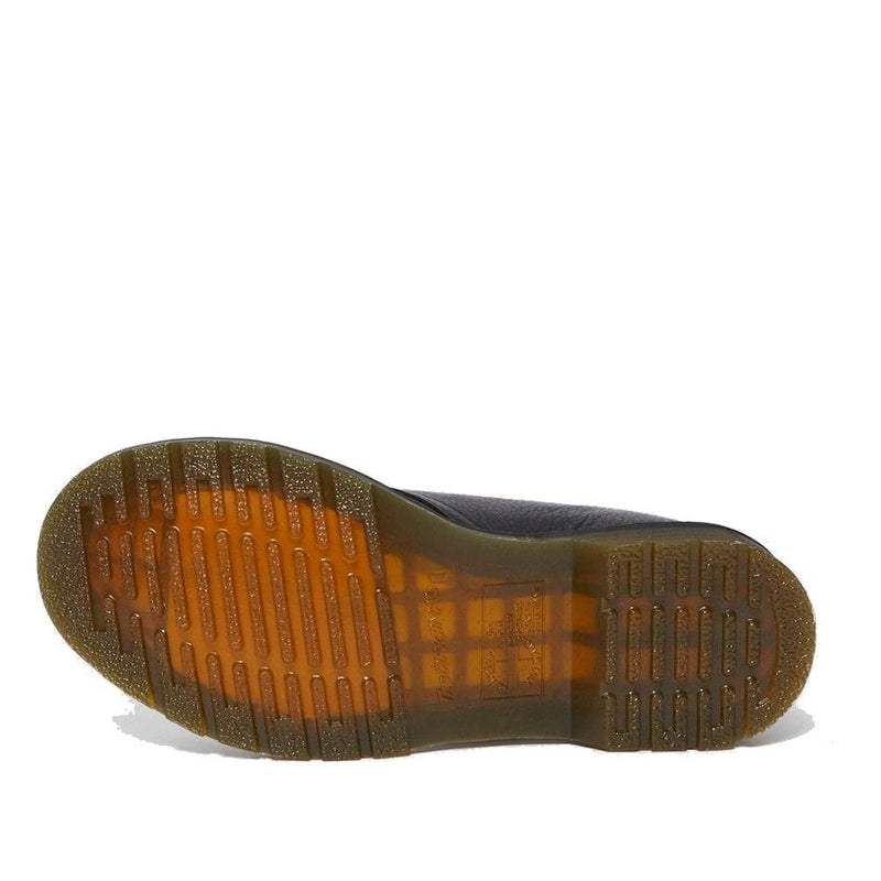 Girls Dr Martens 1461 Virginia Black Lace Up Shoes - Black