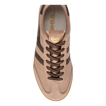 Womens Gola Cyclone Snake Rose Trainers - Rose