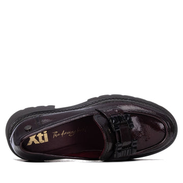 Womens Xti 146229 Loafers - Burgundy