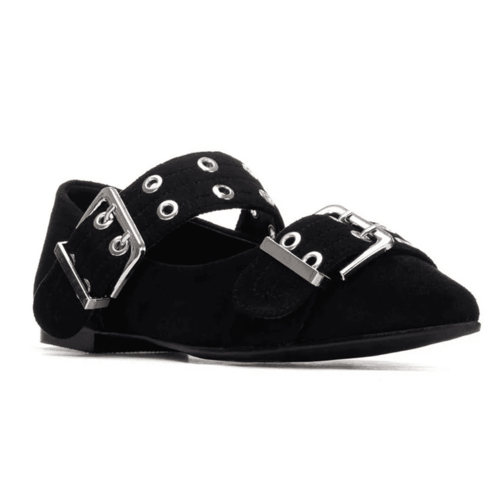 Refresh 175091 Buckle Ballerina Pumps | Millars Shoe Store – Millars ...