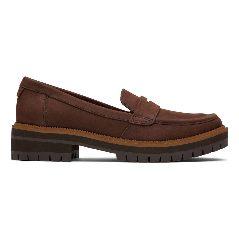 Womens Toms Cara Loafers - Oak Brown