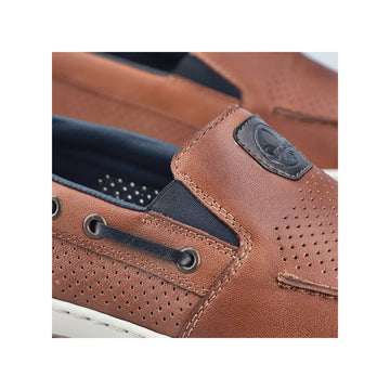 Mens Rieker 08867 Brown Flats - Brown
