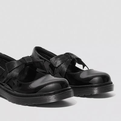 Dr Martens Macy II Junior Mary Jane - Black Patent