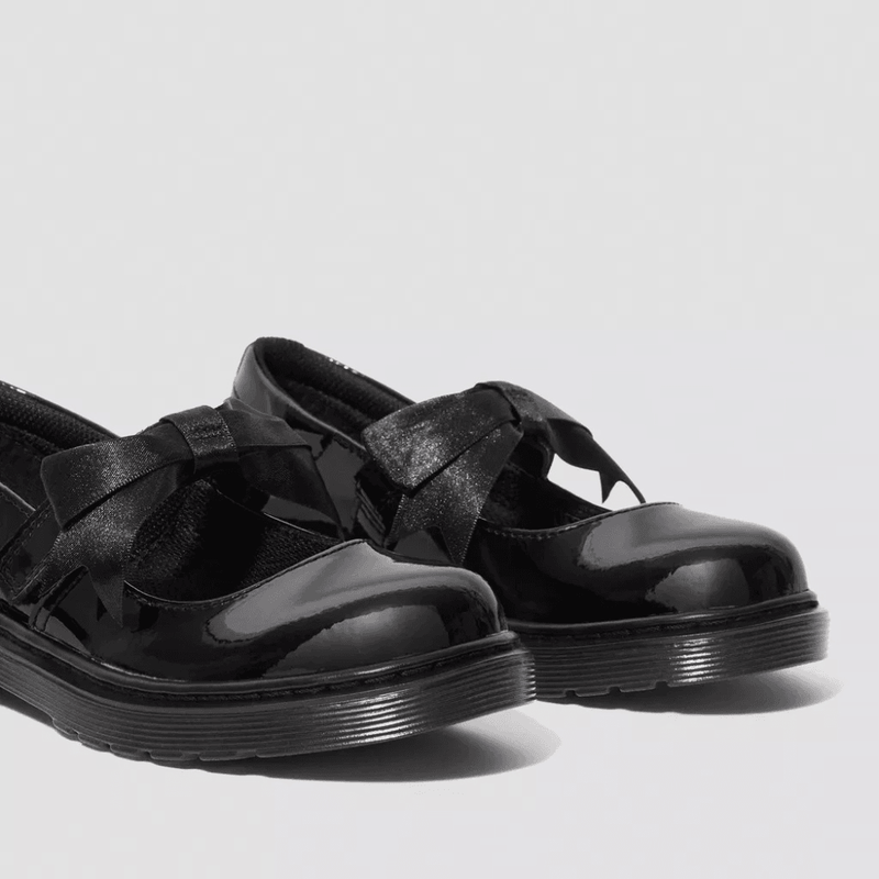 Dr Martens Macy II Junior Mary Jane - Black Patent