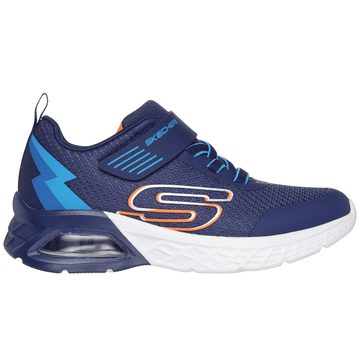 Boys Skechers Microspec Max-Vodrox in Navy and Blue - Navy